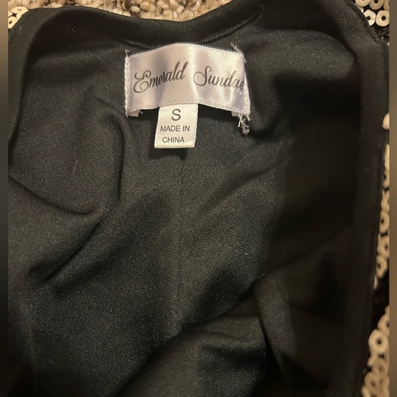 Emerald sundae Mod sequin women’s dress size small - Picture 3 of 8